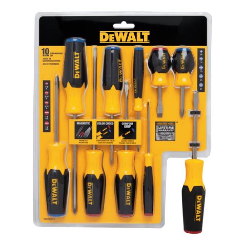 Dewalt Screwdriver Set 10 Piece