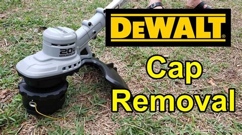 Dewalt String Trimmer Line Stuck In Head