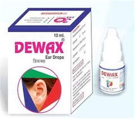 Dewax Ear Drops Amazon