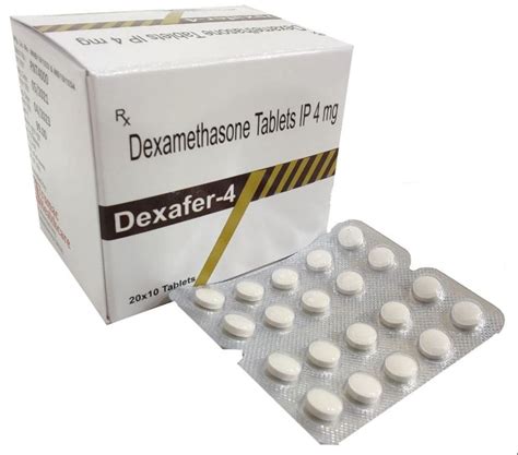 Dexamethasone Rx Tablets, 4 mg x 100 ct