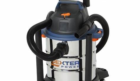 25 off on Dexter Power Tools 1400W Wet & Dry 20L Vacuum