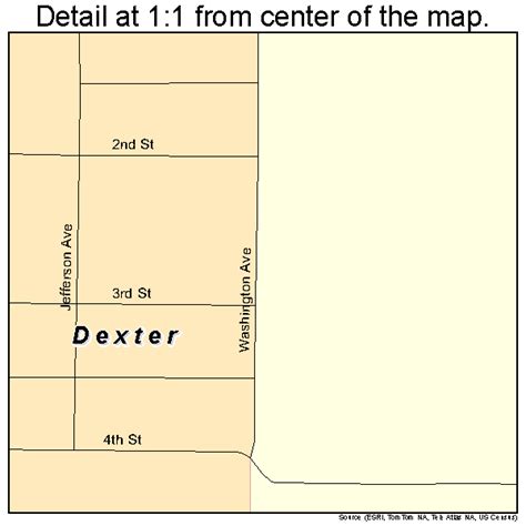 Dexter New Mexico Map