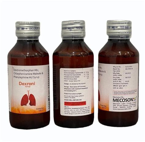 Dextromethorphan Cough Syrup: Safe Relief from Persistent Coughs