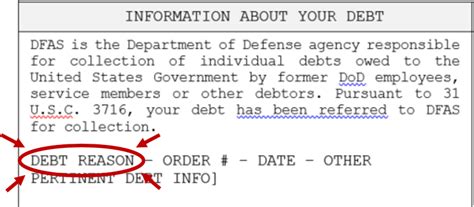 dfas debt and claims phone number