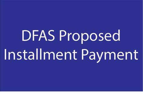 dfas for debt payment