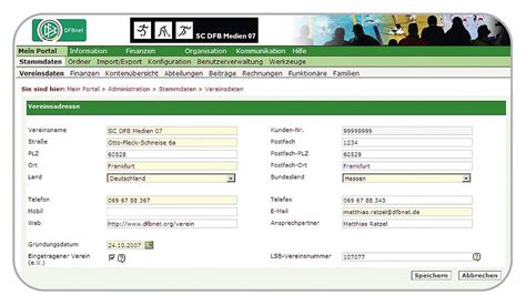 dfb vereinsverwaltung