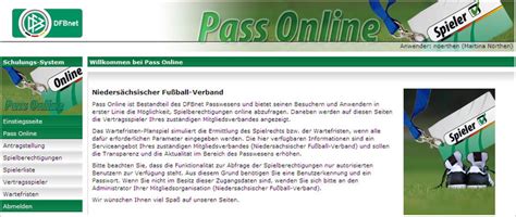 dfbnet pass online