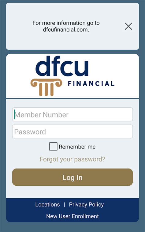 dfcu financial online log in