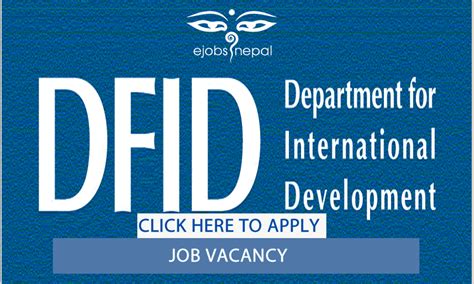 dfid vacancies