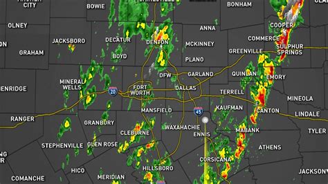 dfw weather live radar