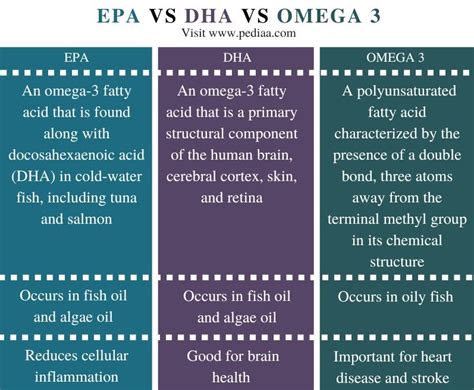 Dha And Omega 3 Difference