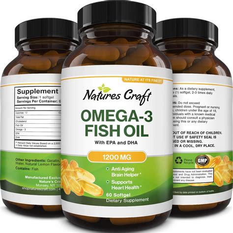 DHA fish oil supplements