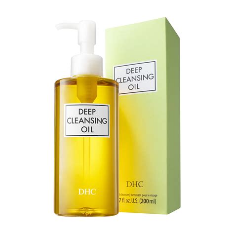 dhc deep cleansing oil facial cleanser
