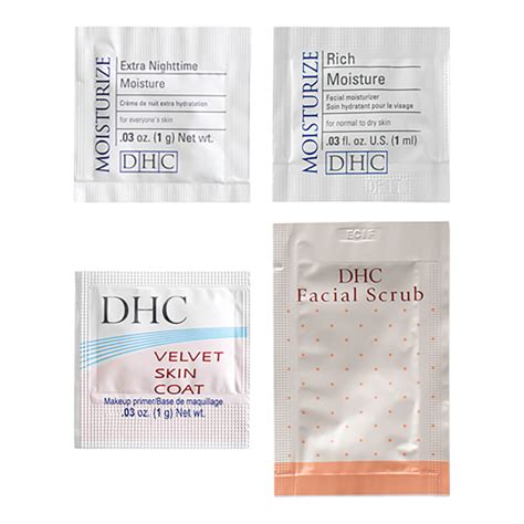 dhc japanese skincare discovery sample kit