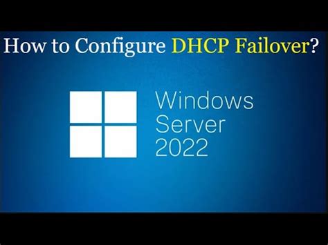 dhcp failover windows server 2022