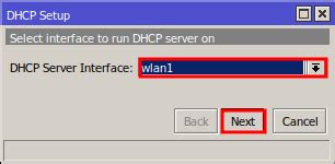 Dhcp Interface Mikrotik