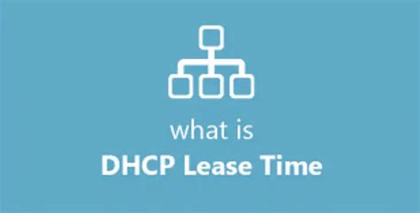 dhcp lease time recommended