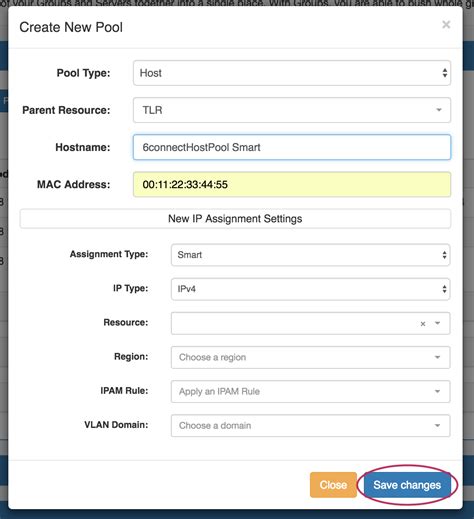 dhcp pool