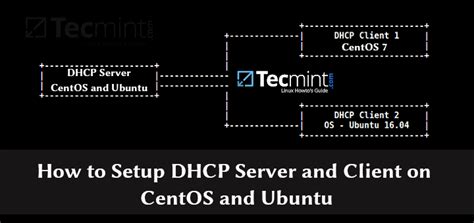 dhcp server linux install