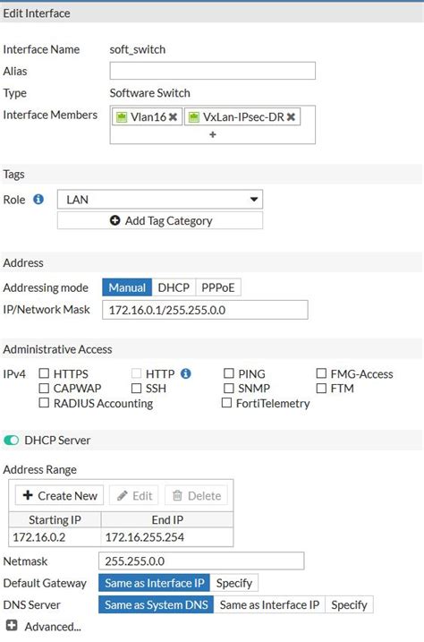 dhcp server not working