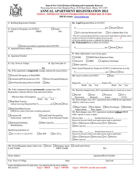 dhcr annual apartment registration