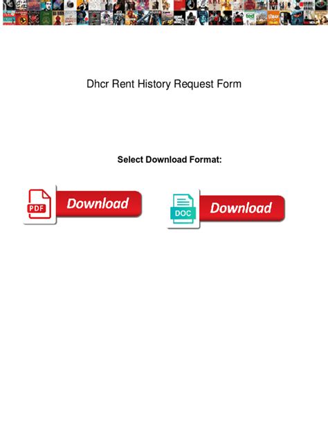 dhcr rent history request form