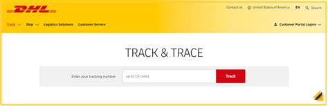 dhl united states tracking