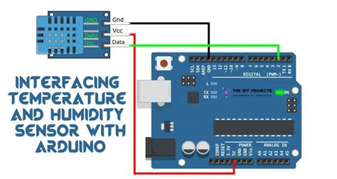 Dht11 Temperature And Humidity Sensor Circuit Diagram