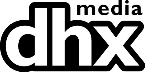 dhx media logo black