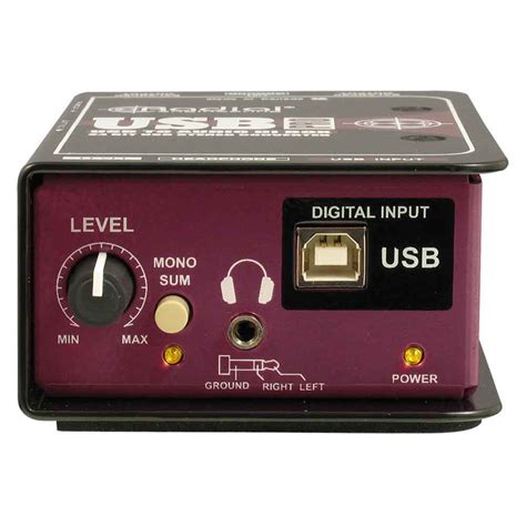 di box used pro audio equipment