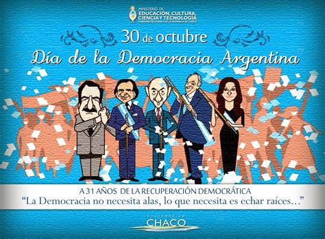 dia de la democracia argentina