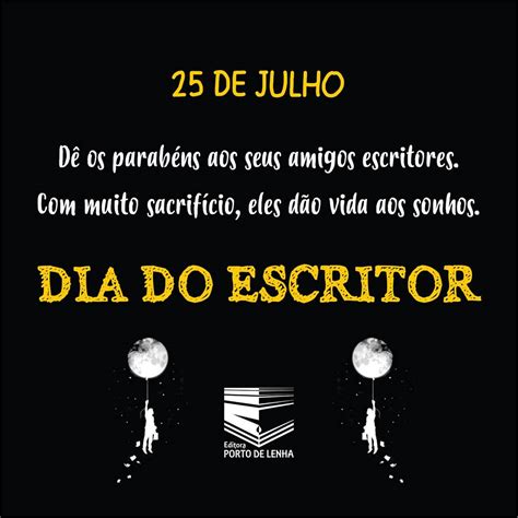 dia do escritor 25 de julho