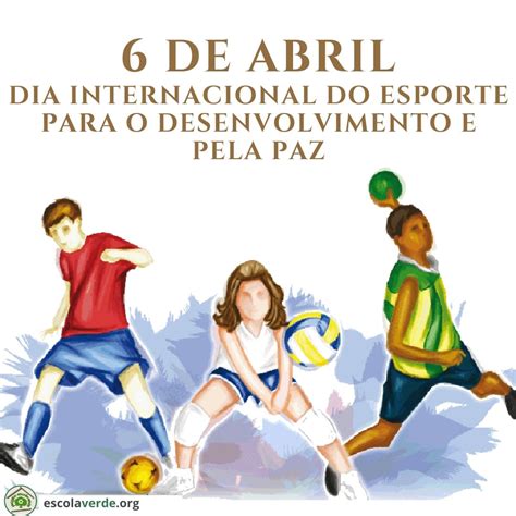 dia internacional do esporte