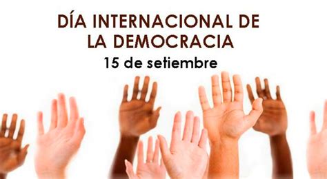 dia mundial de la democracia