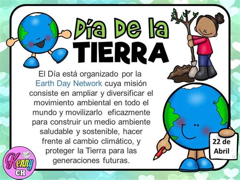 dia mundial de la tierra para niños