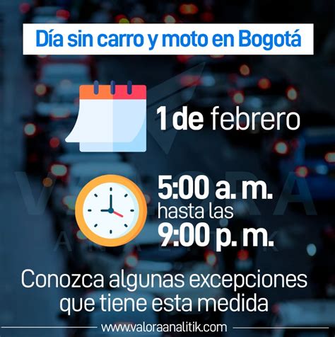 dia sin carro en bogota 2024