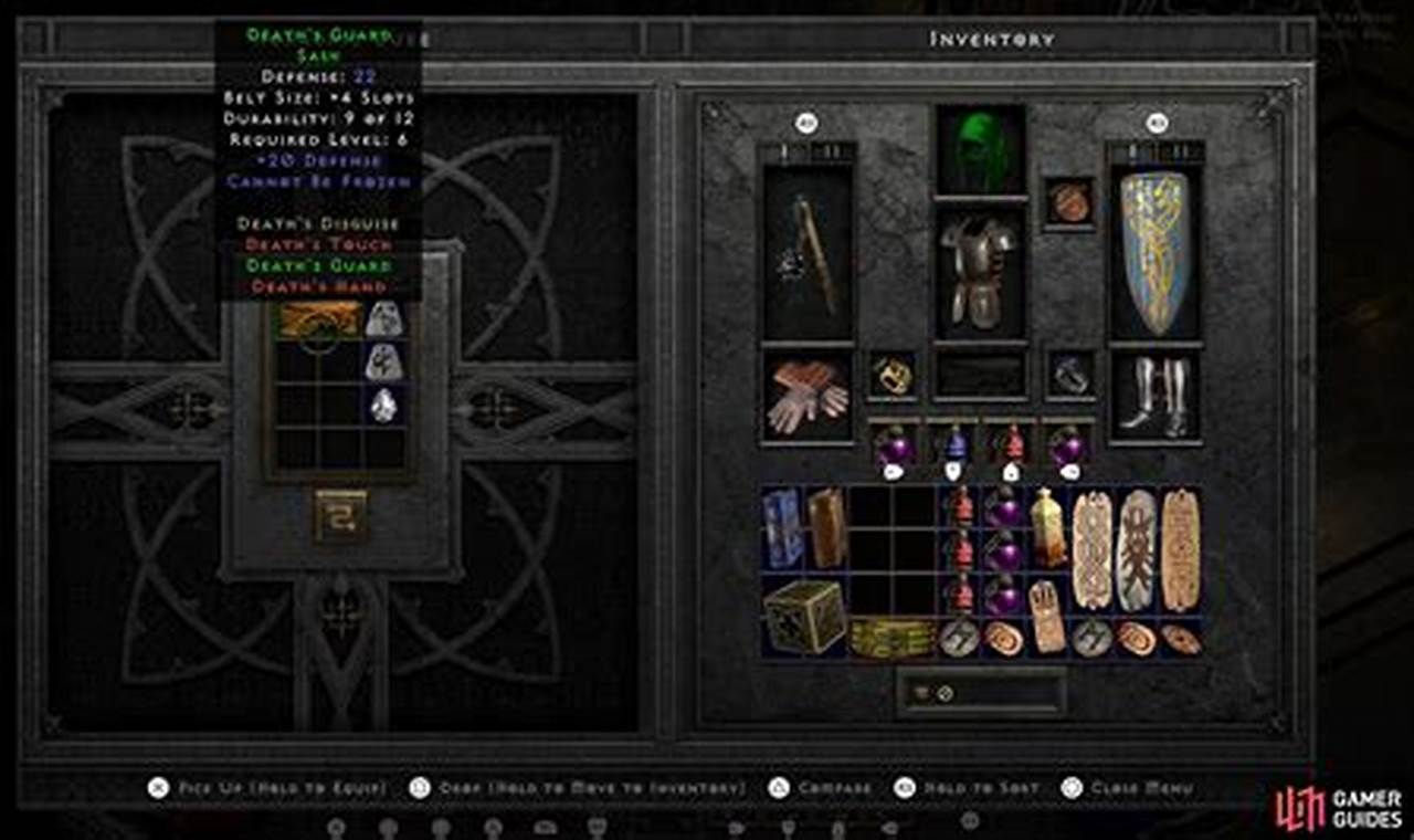 Diablo 2: Horadric Cube Recipes List
