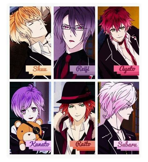 diabolik lovers characters names and pictures
