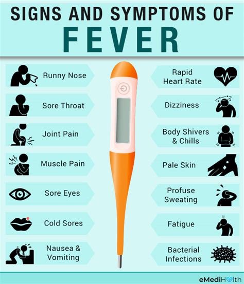 diagnosis of a fever
