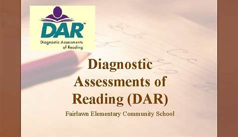 Diagnostic Assessments Of Reading Dar Second Edition Assessment Reading Tutor