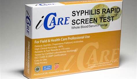 Syphilis Std Rapid Diagnostic Test Kit, For Hospital, Rs