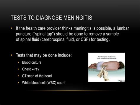 diagnostic test for meningitis ppt