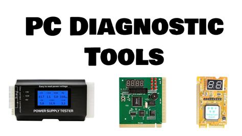 Diagnostic Tools For Computer Hardware Servicing