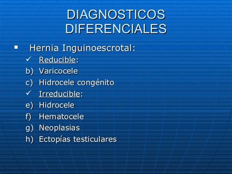 diagnostico diferencial de hernia inguinal