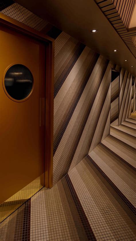 Diagonal Line Interior Design