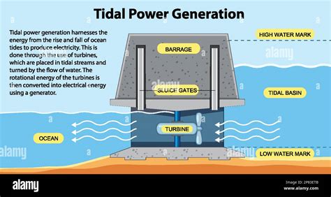 How Tidal Energy Works Diagram