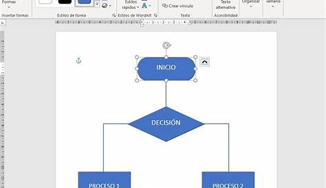 Plantilla de diagrama de flujo para Word | Lucidchart