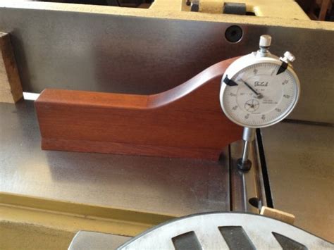 Dial Indicator For Jointer
