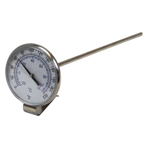dial thermometer with probe
