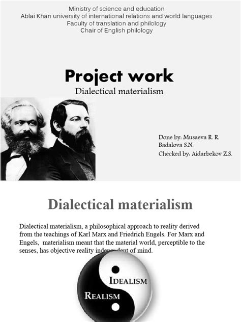 dialectical materialism comic